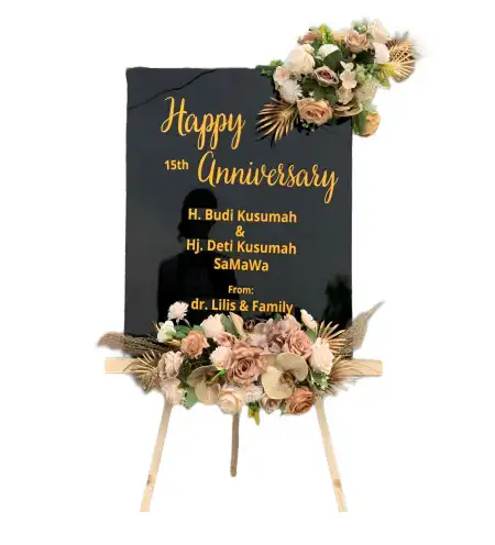 Papan Bunga Akrilik Kedung Cowek